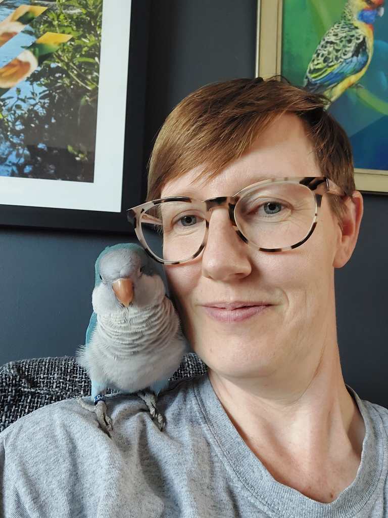 Photo of me and Indi